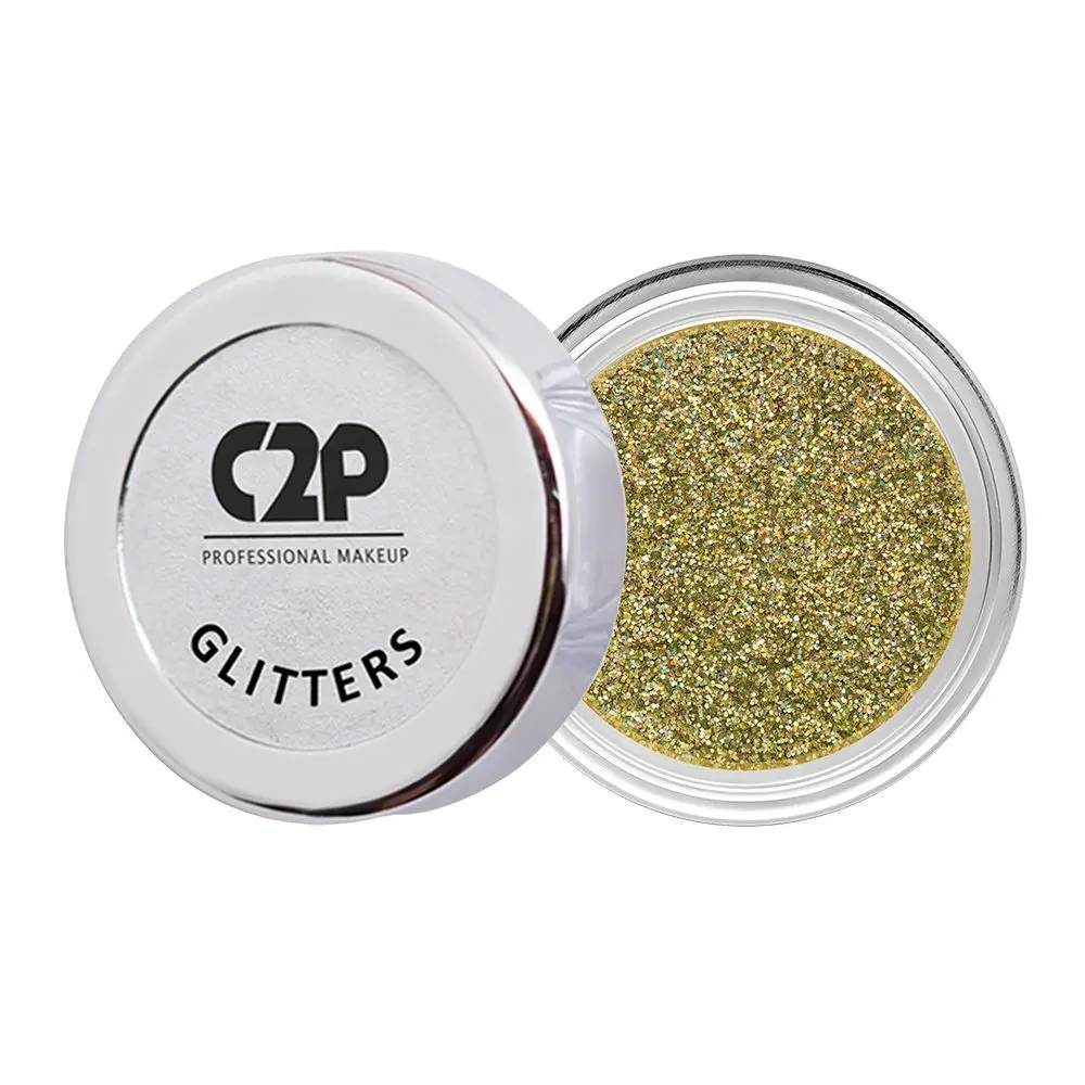 C2P Pro Uptown Eyeshadow Loose Glitters - Retro Green 22