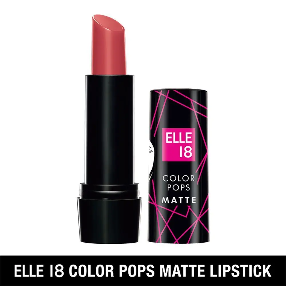 Elle 18 Color Pop Matte Lip Color, P22, Pink Stylist, 4.3 g