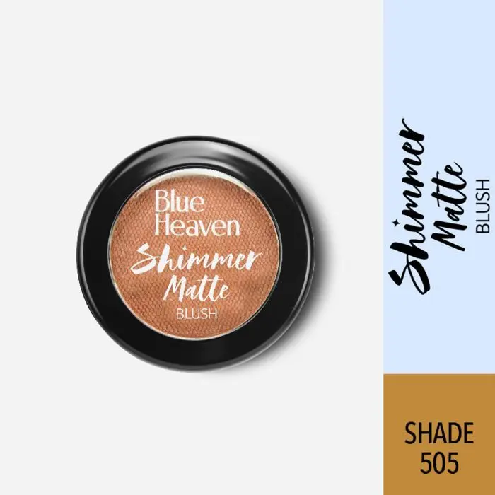 Blue Heaven Shimmer Matt Blush On 505(7 g)