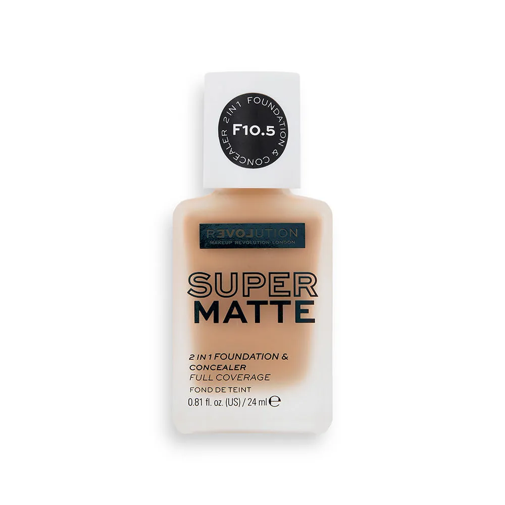 Makeup Revolution Relove Supermatte Foundation - F10-5