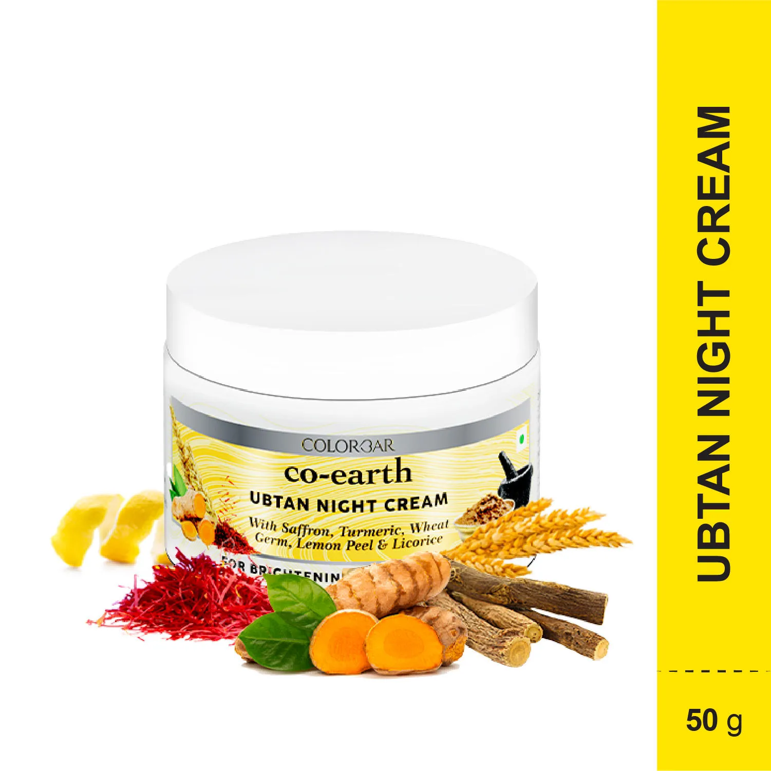 Colorbar Co-Earth Ubtan Night Cream