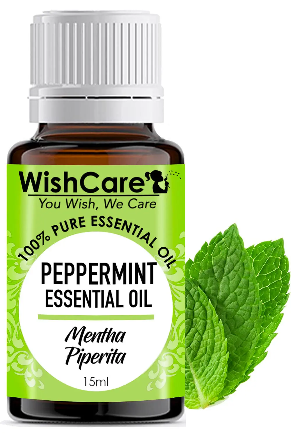 WishCare Pure Peppermint Essential Oil - 15 ML