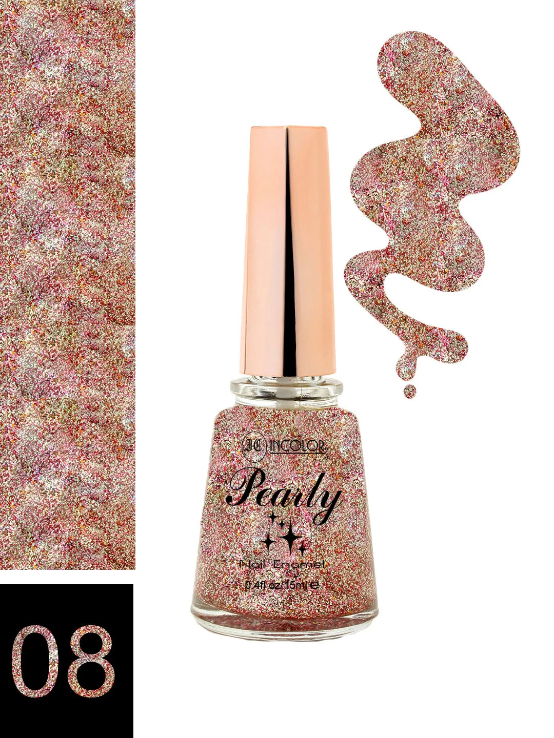 Incolor Pearly Nail Paint - 8