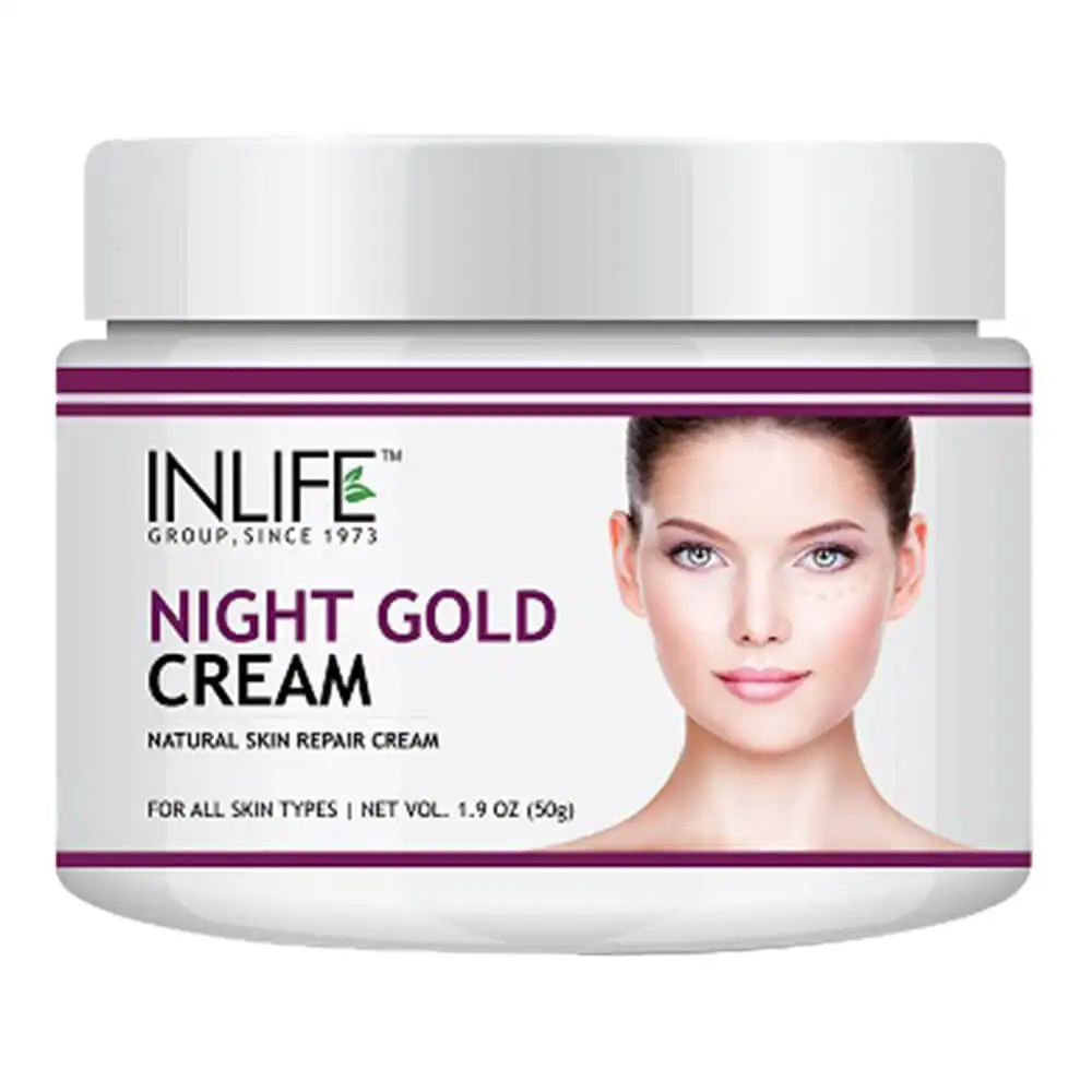 INLIFE Night Gold Cream,  50 g  Fairness