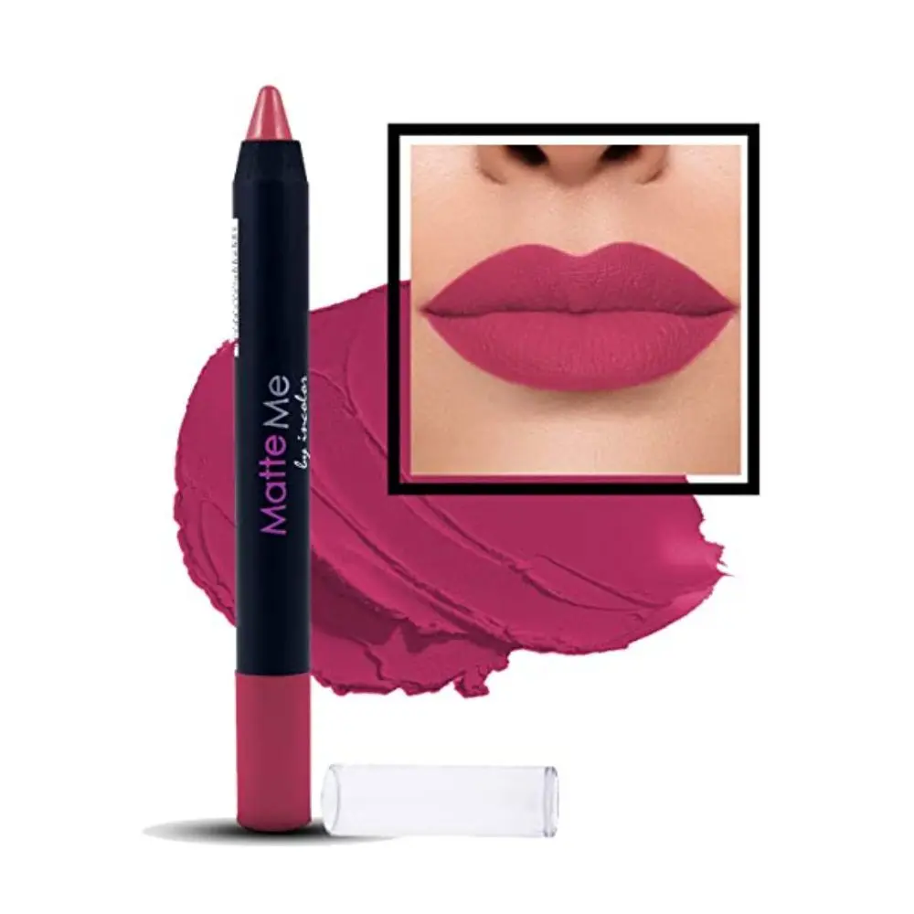 Incolor Matte Me Crayon Lipstick 14 Summer Breeze 2.3 Gms