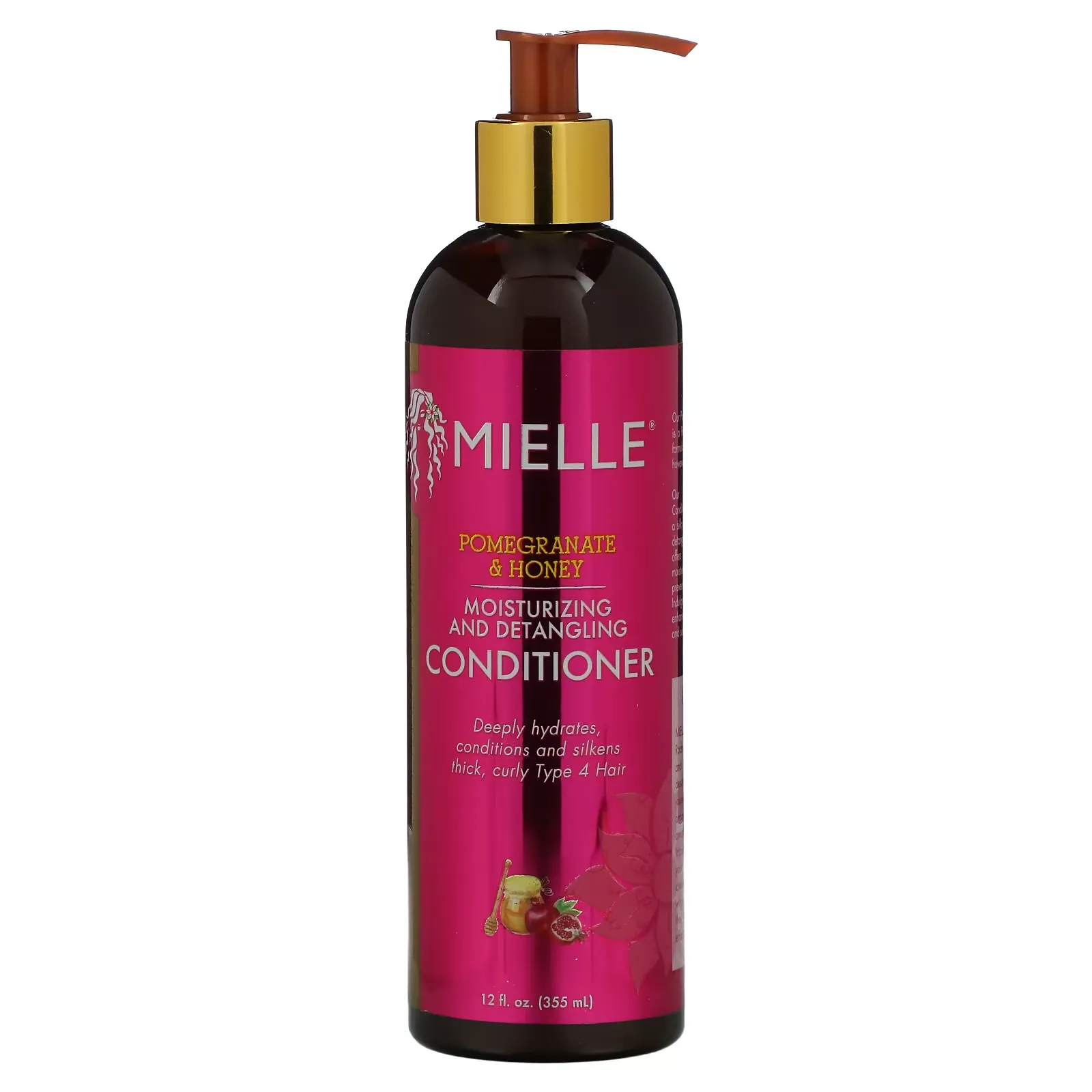 Moisturizing and Detangling Conditioner, Pomegranate & Honey, 12 fl oz (355 ml)