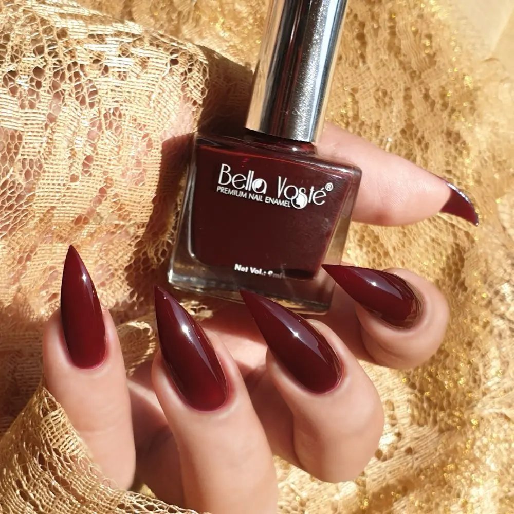 Bella Voste Nail Paints Black Cherry (9 ml)