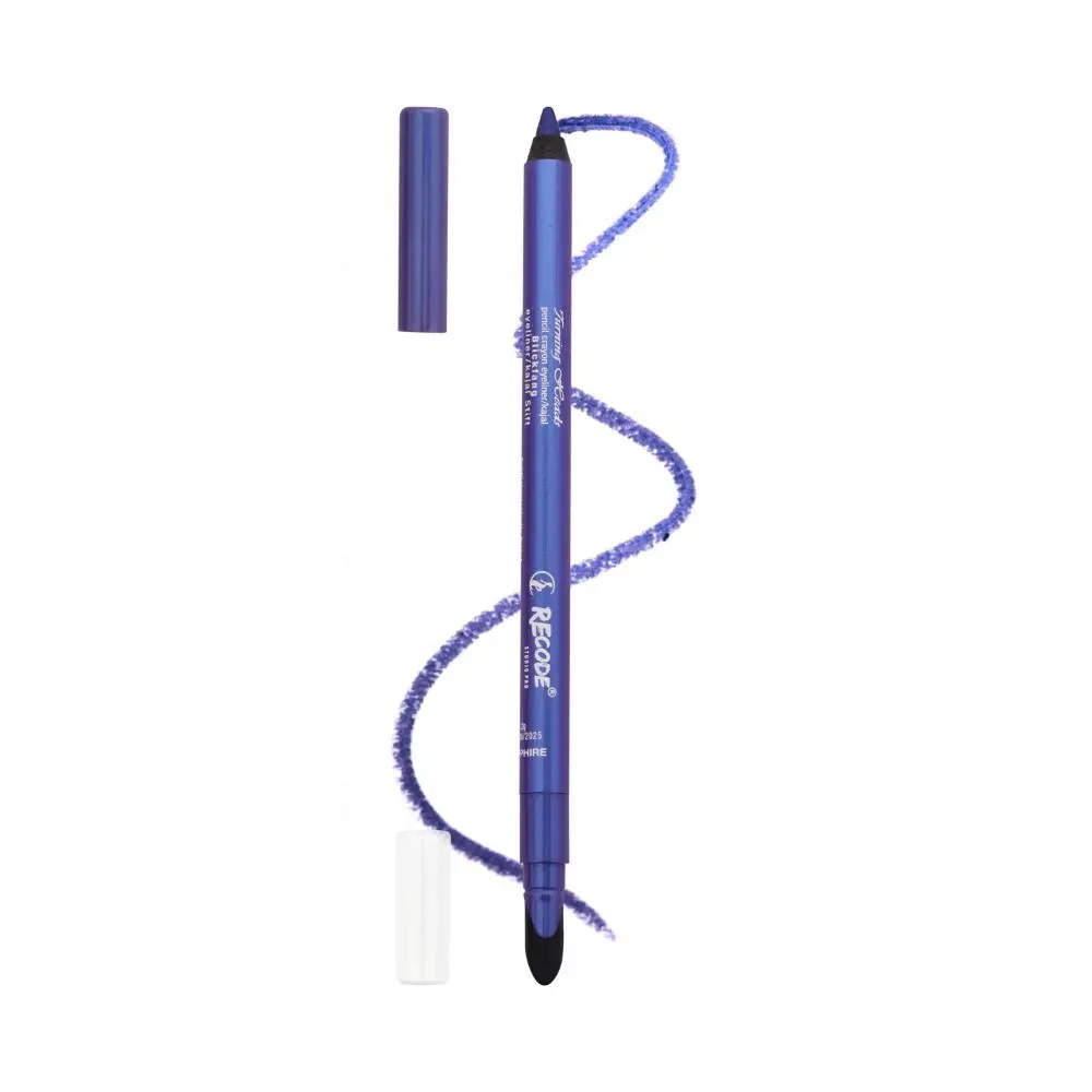 Recode Turning Heads Crayon Gel Eyeliner/Kajal- 08- Blue Sapphire