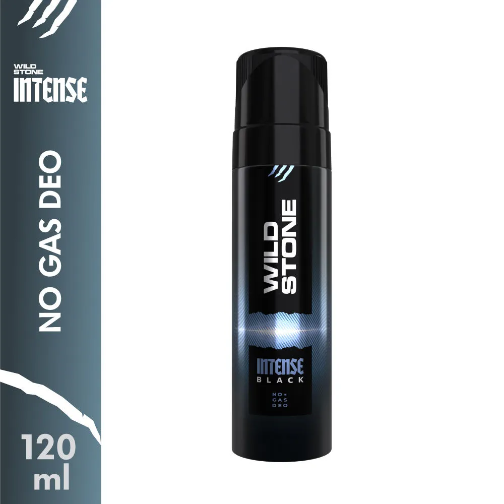 Wild Stone Intense Black No Gas Deodorant for Men