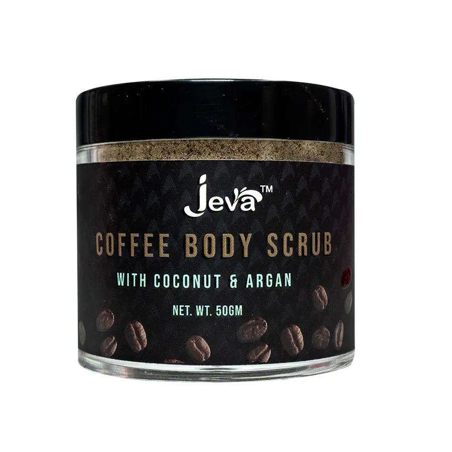 Jeva Coffee Body Scrub With Coconut & Argan