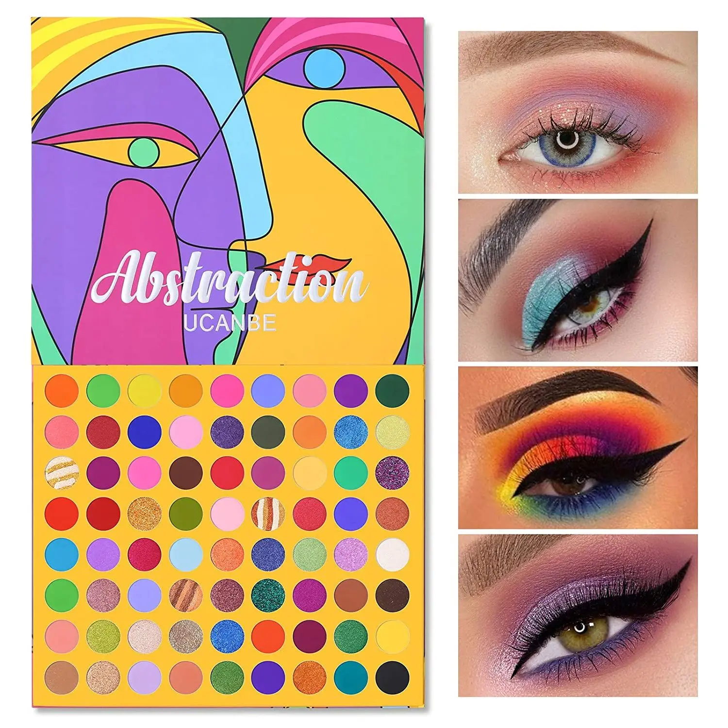 Ucanbe Abstraction Eyeshadow Palette (Stub071)