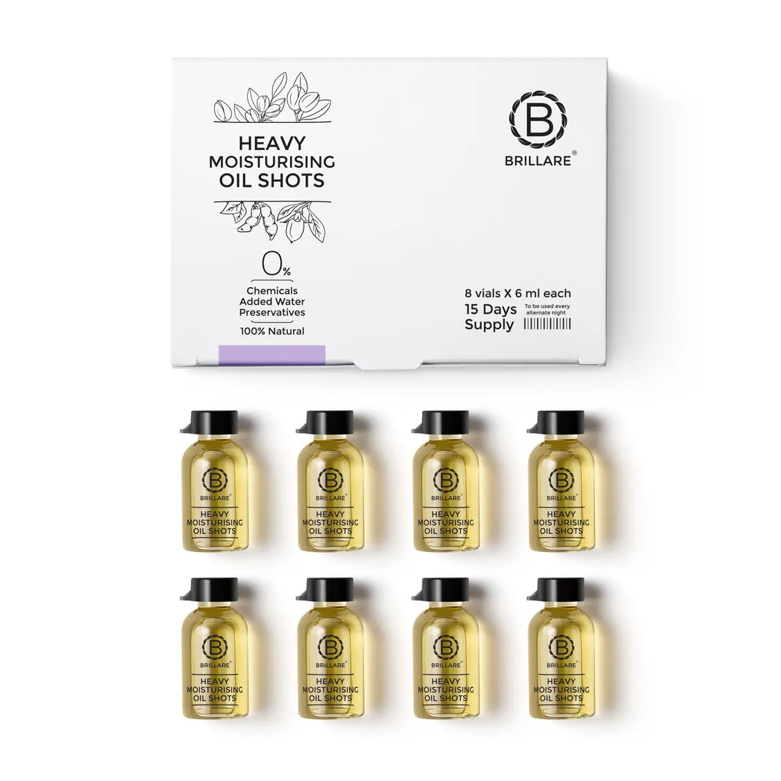 Brillare Heavy Moisturising Booster Oil Shots