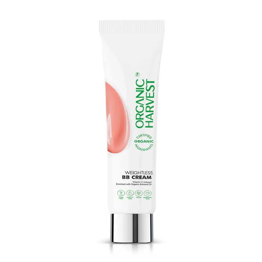 Organic Harvest Weightless BB Cream - Warm Tan, 30gm