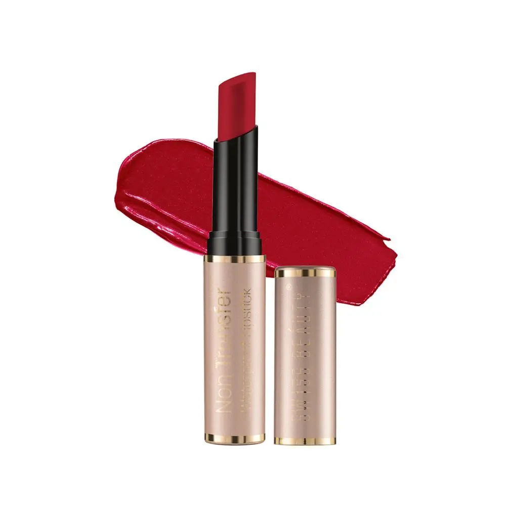 Swiss Beauty Non Trasfer Lipstick - Blood-Red (3 g)