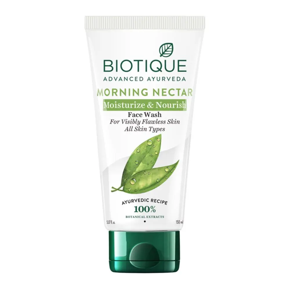 Biotique Morning Nectar Moisturize & Nourish Face Wash (150 ml)