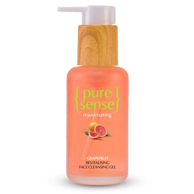 PureSense Rejuvenating Grapefruit Revitalising Face Cleansing Gel for Nourished Skin