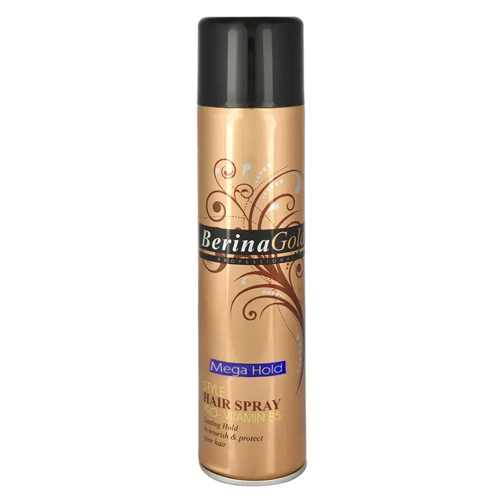 Berina gold Hair Spray- mega hold (250 ml)