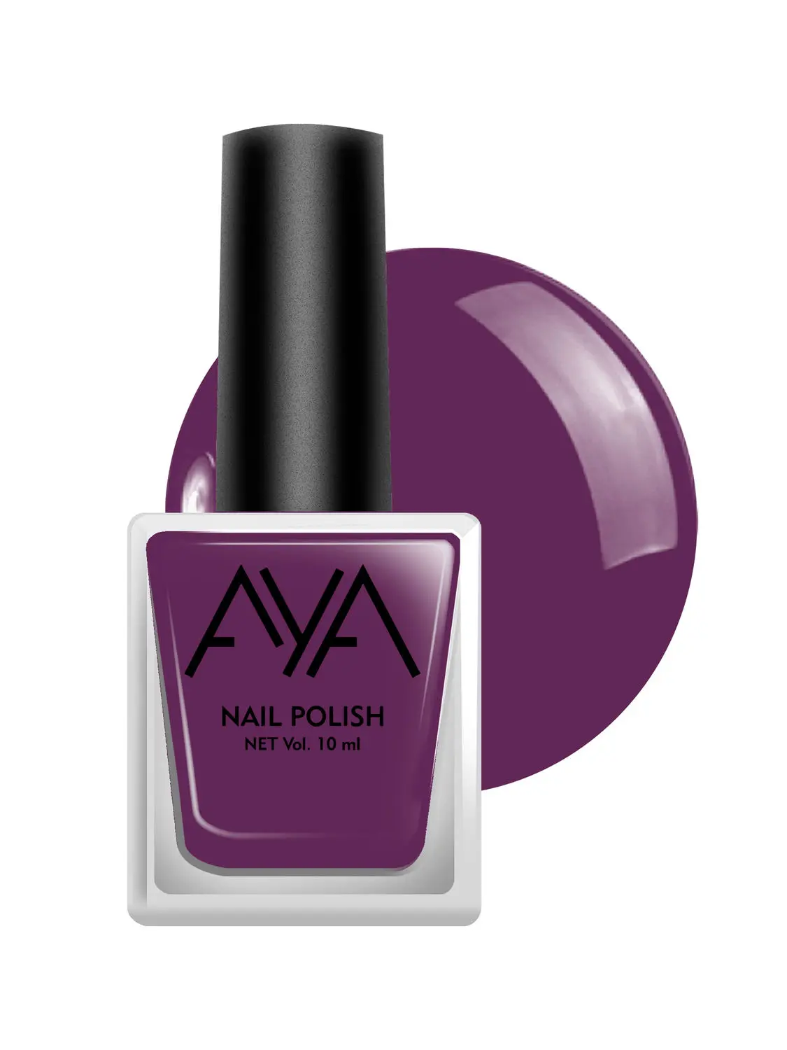 AYA Nail Polish 06 Purple (10 ml)