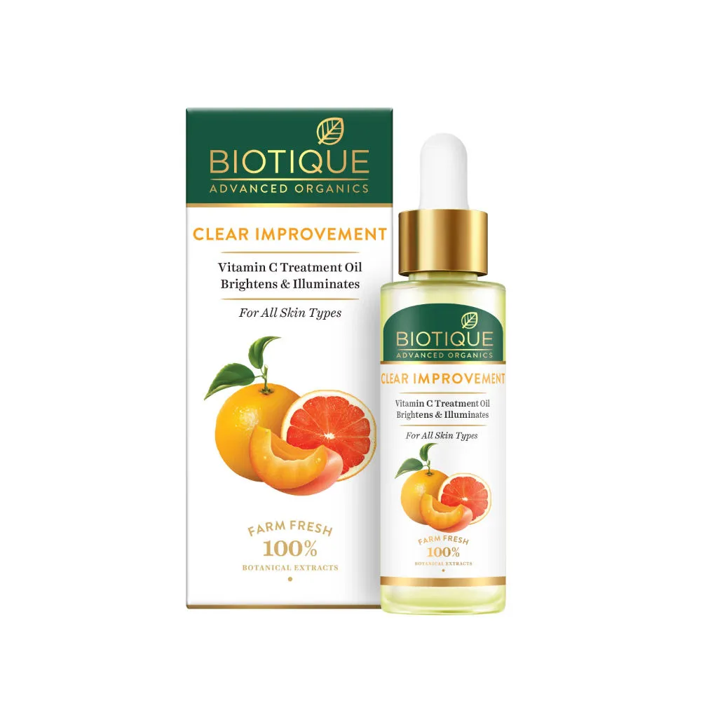 Biotique Advanced Organics Clear Improvement Vitamin C Treatment Oil