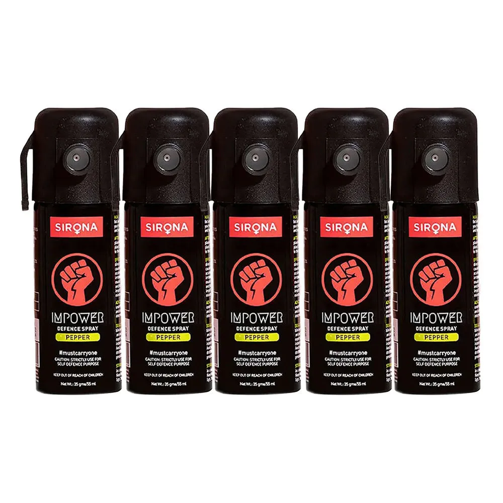 ImPower Self Defence Pepper Spray Pepper - Pack Of 5