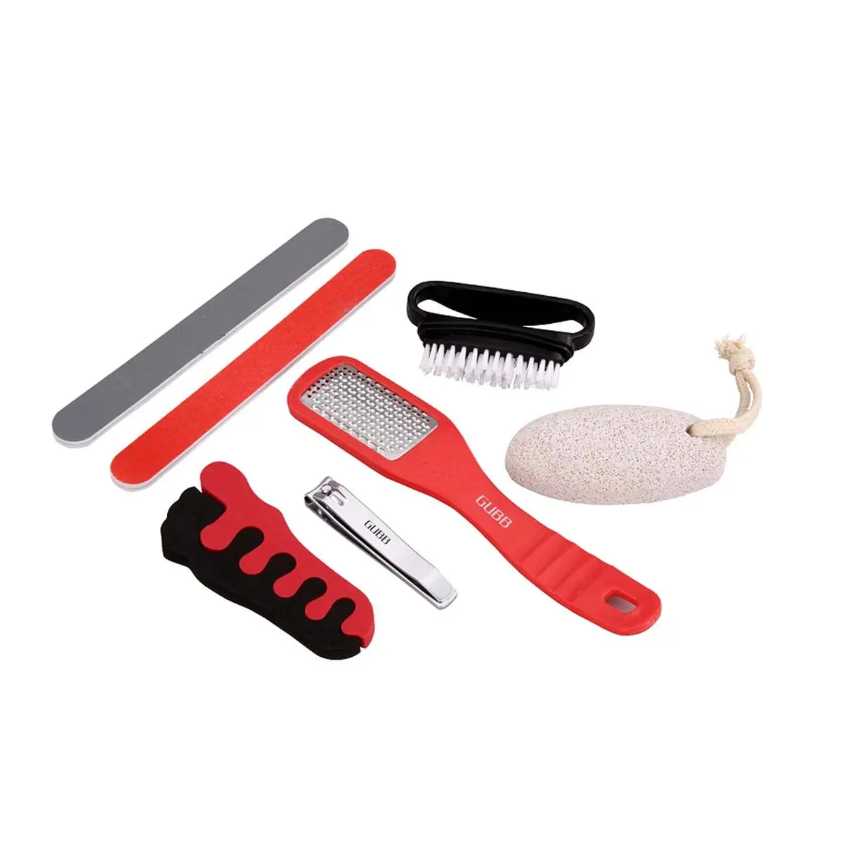 GUBB 7 In 1 Pedicure Tool Kit For Feet (Color May Vary)