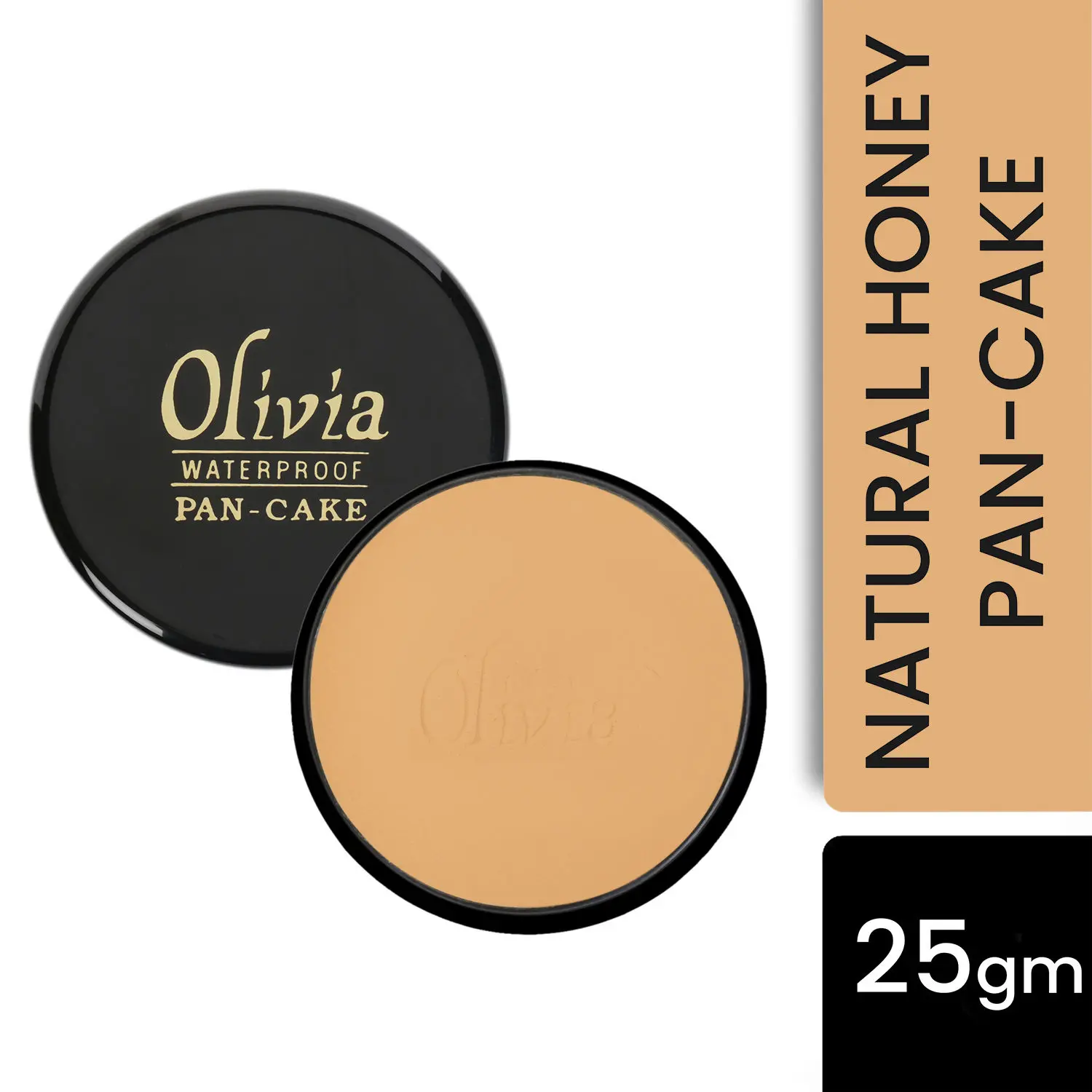 Olivia Waterproof Pan-Cake Natural Honey (25 g)