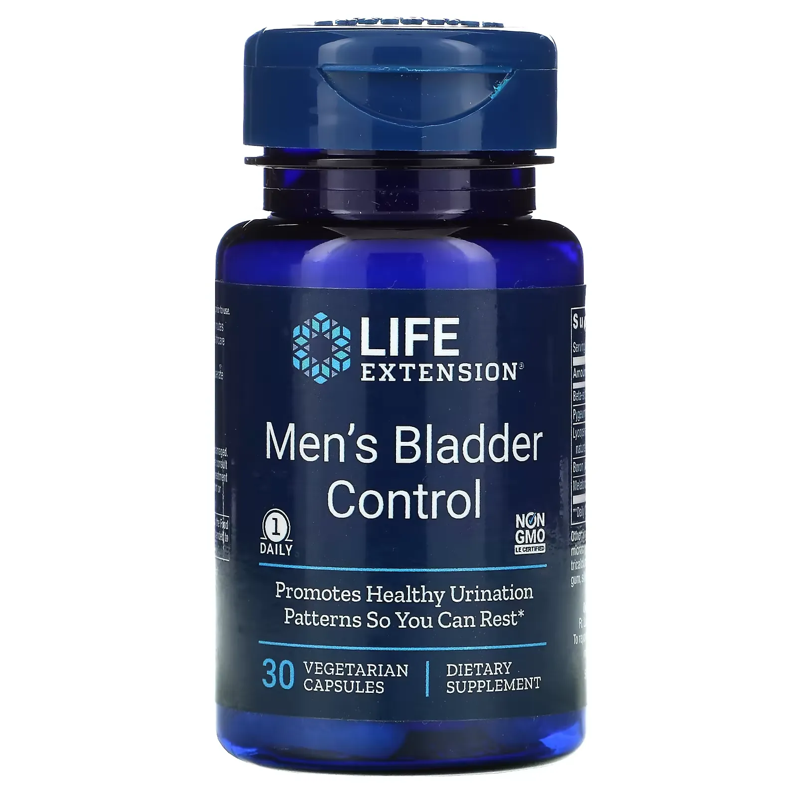 Men's Bladder Control, 30 Vegetarian Capsules