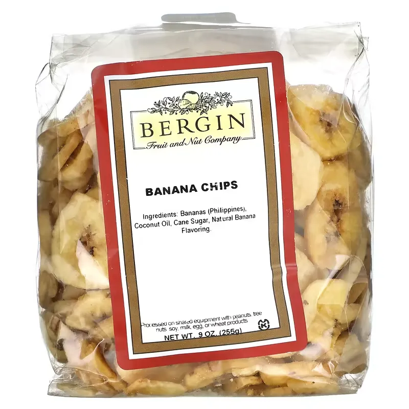 Banana Chips, 9 oz (255 g)