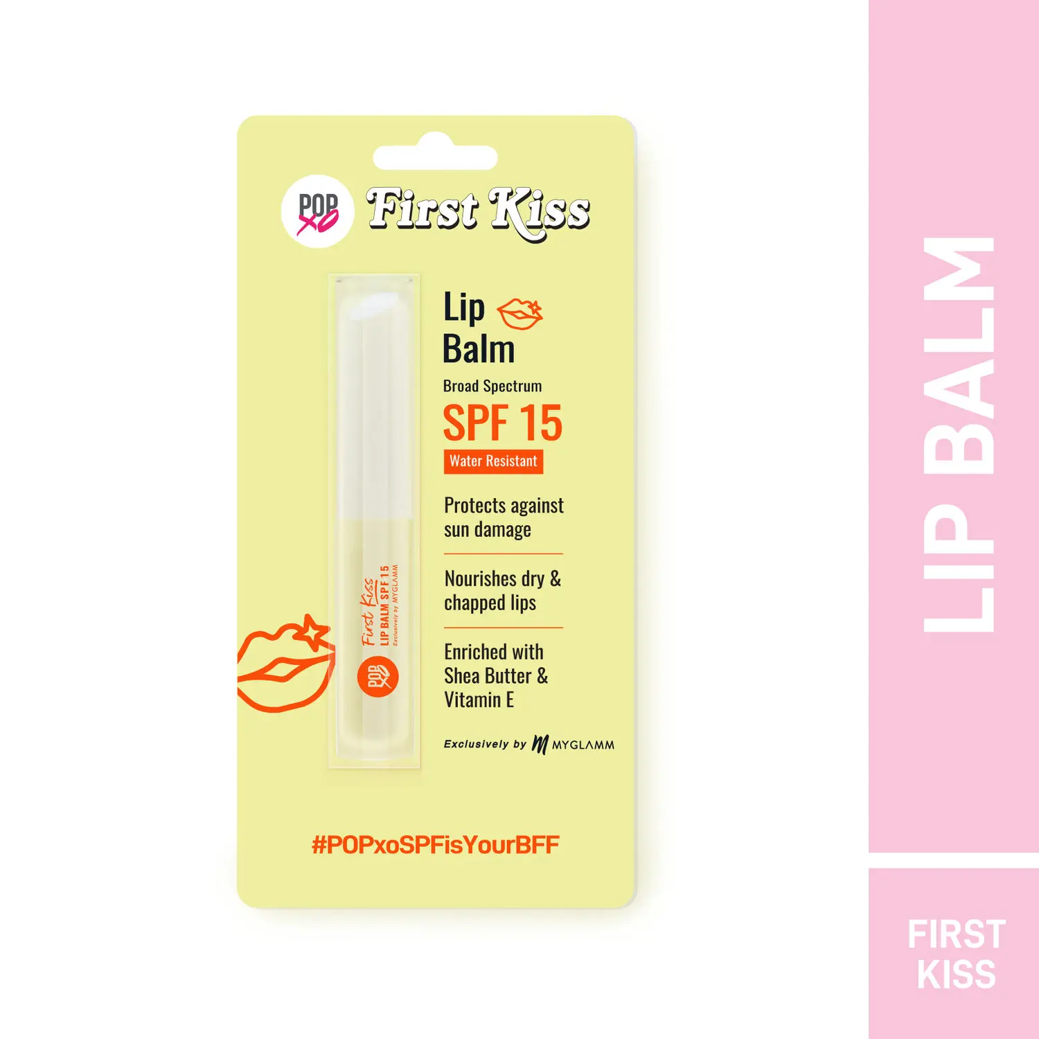 Myglamm Popxo First Kiss Lip Balm Spf 15-15g