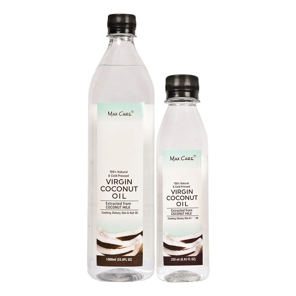 Max Care Virgin Coconut Oil - 250ml + 1000ml