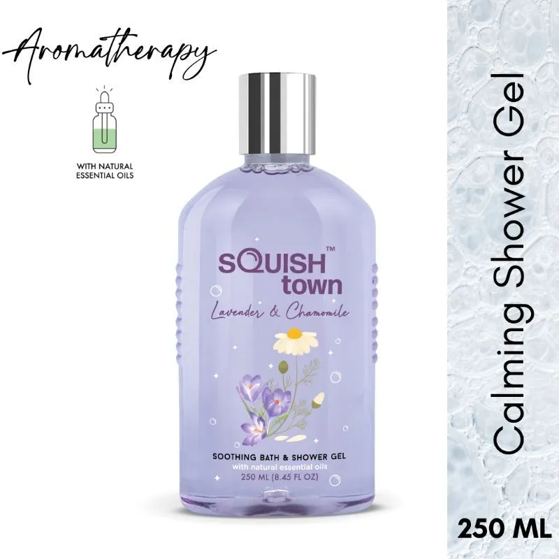 Squish Town Lavender & Chamomile Soothing Bath & Shower Gel