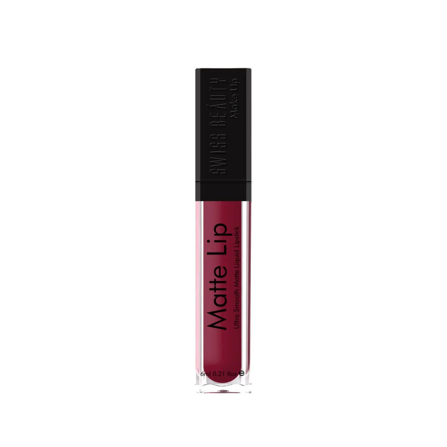 Swiss Beauty Ultra Smooth Matte Lip Liquid Lipstick Color Stay - Iconic Nude (6 ml)