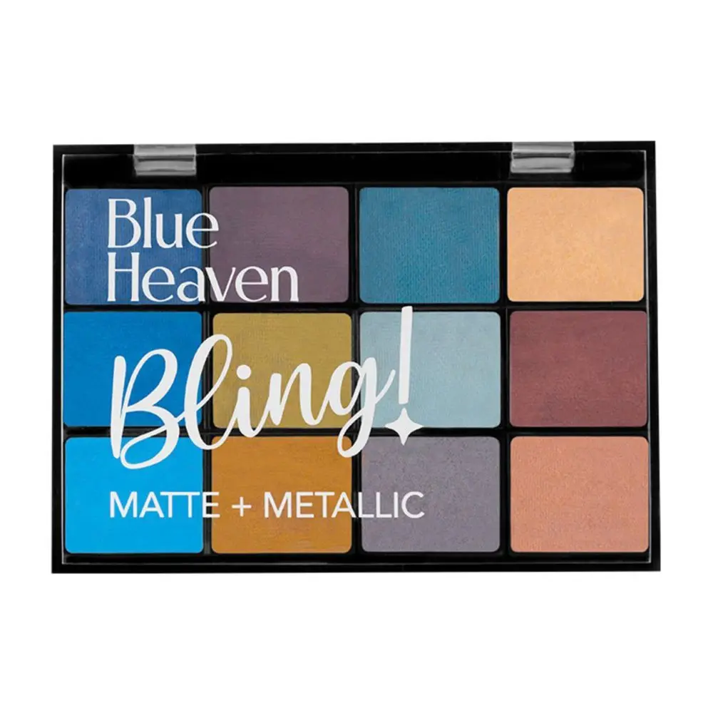 Blue Heaven 12-in-1 Bling Eyeshadow, Sorbet Pastel (22 g)