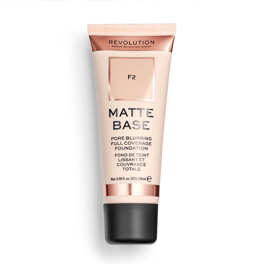 Makeup Revolution Matte Base Foundation - F2