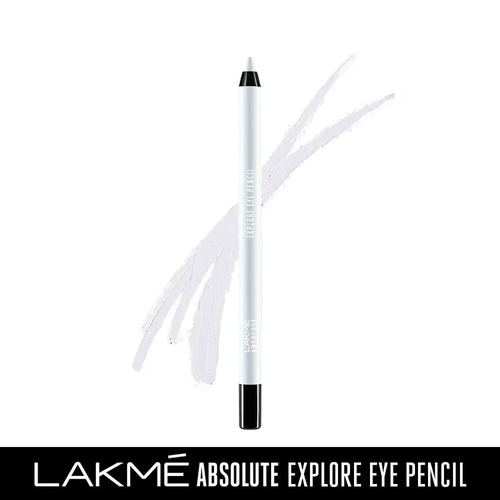 Lakme Absolute Explore Eye Pencil, Ethereal White, 1.2g