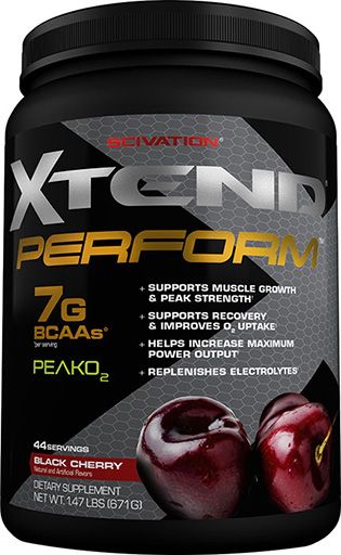 Xtend Perform By Scivation, Black Cherry, 44 Servings