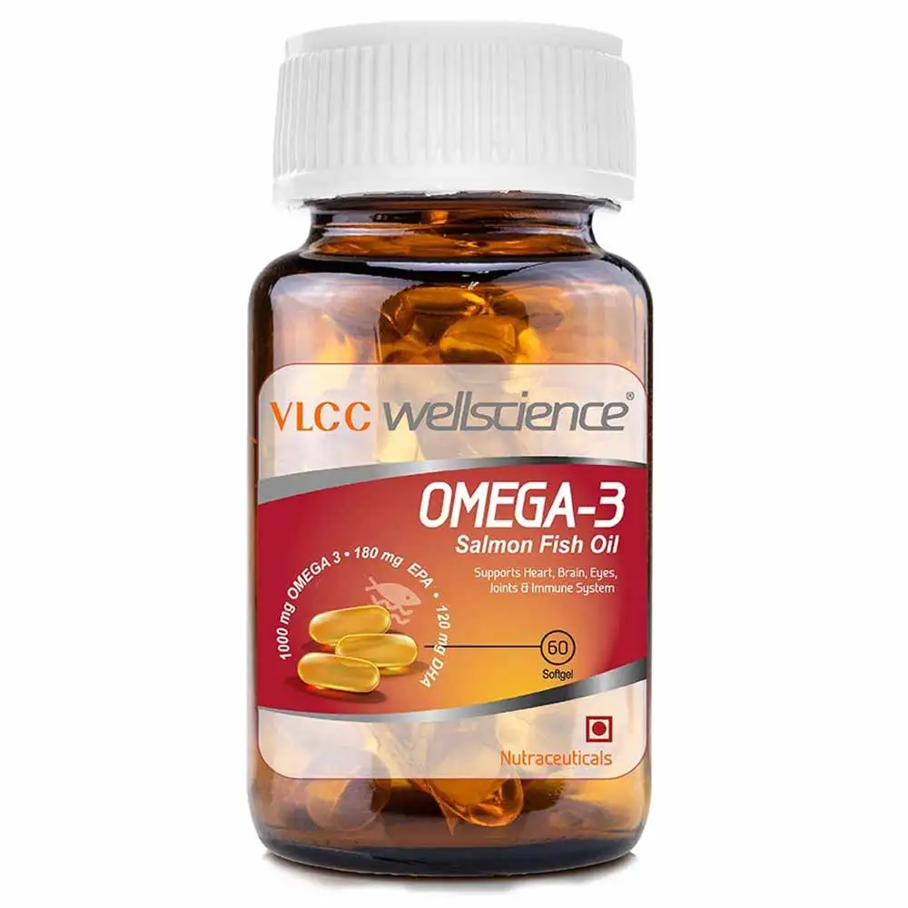 VLCC Wellscience Omega-3,  60 softgels