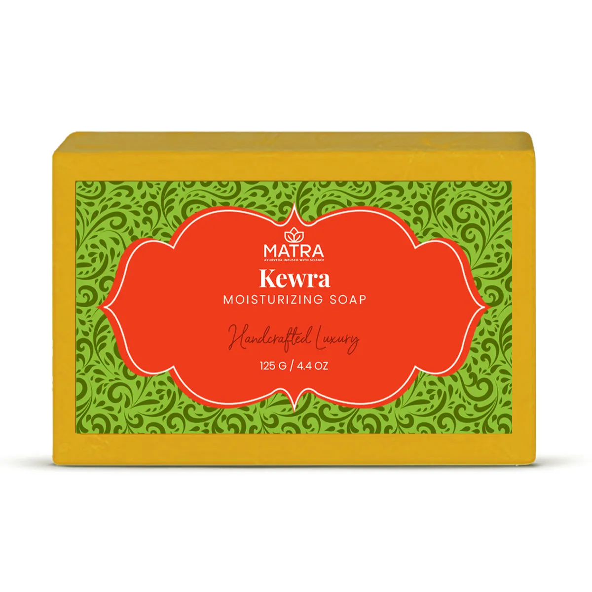 Matra Kewra Natural Handmade Soap Bathing Bar With Aloe Vera And Coconut Oil