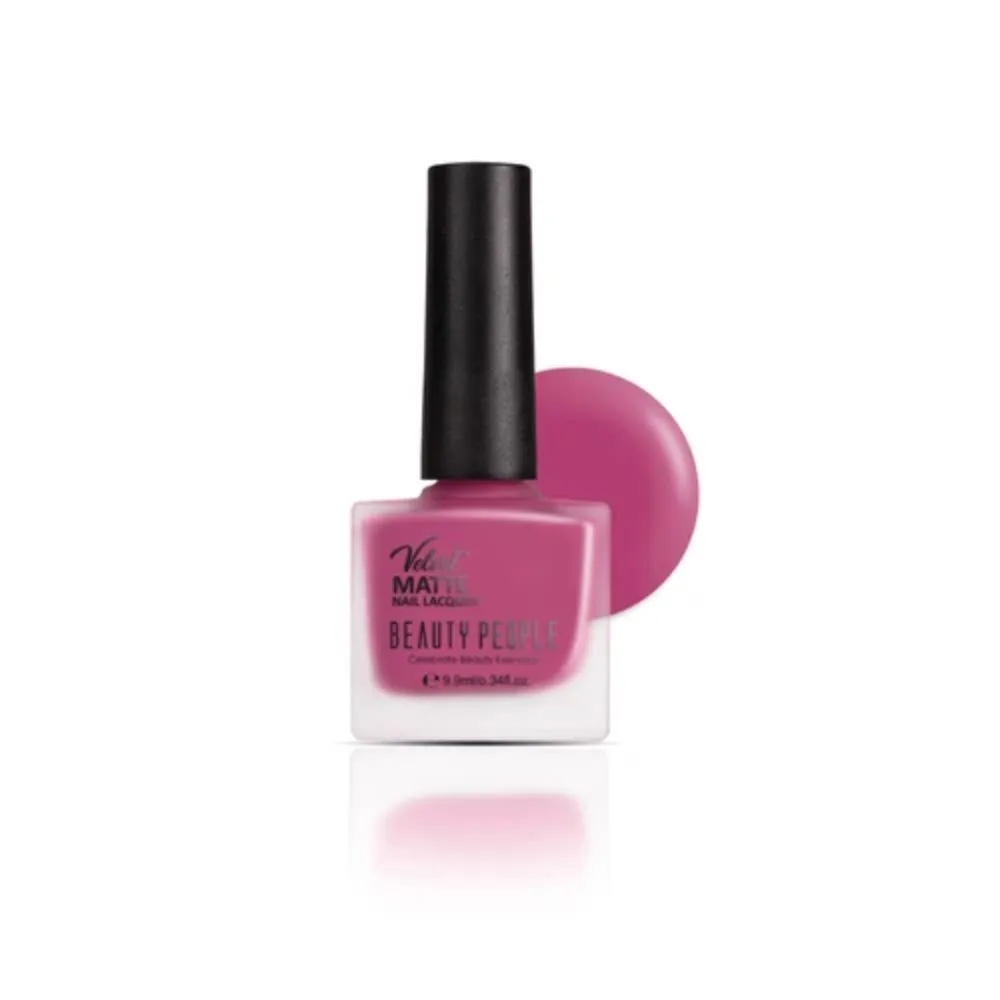 Beauty People Velvet Matte Nail Polish - Plum 1003