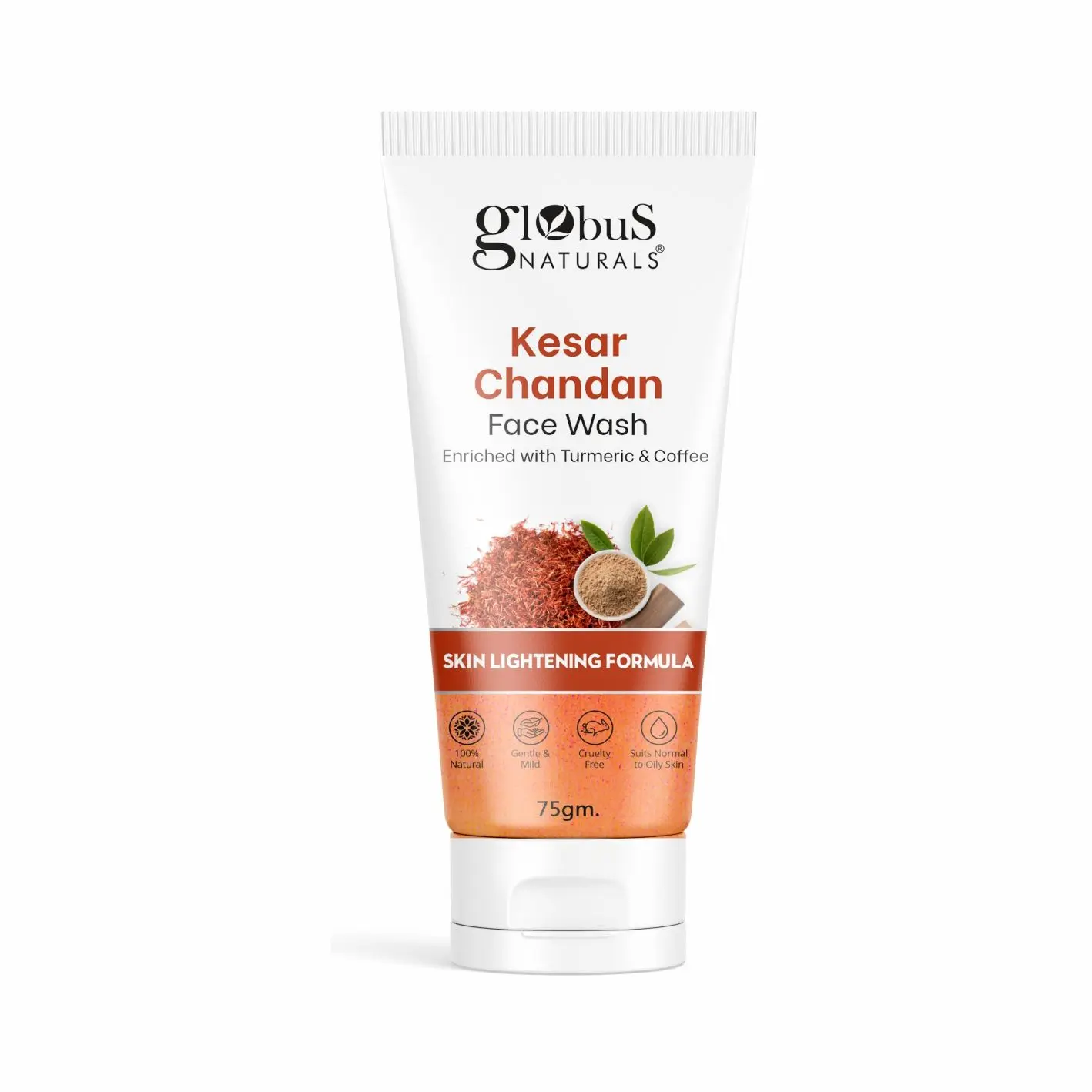 Globus Naturals Kesar Chandan Face Wash 75gm