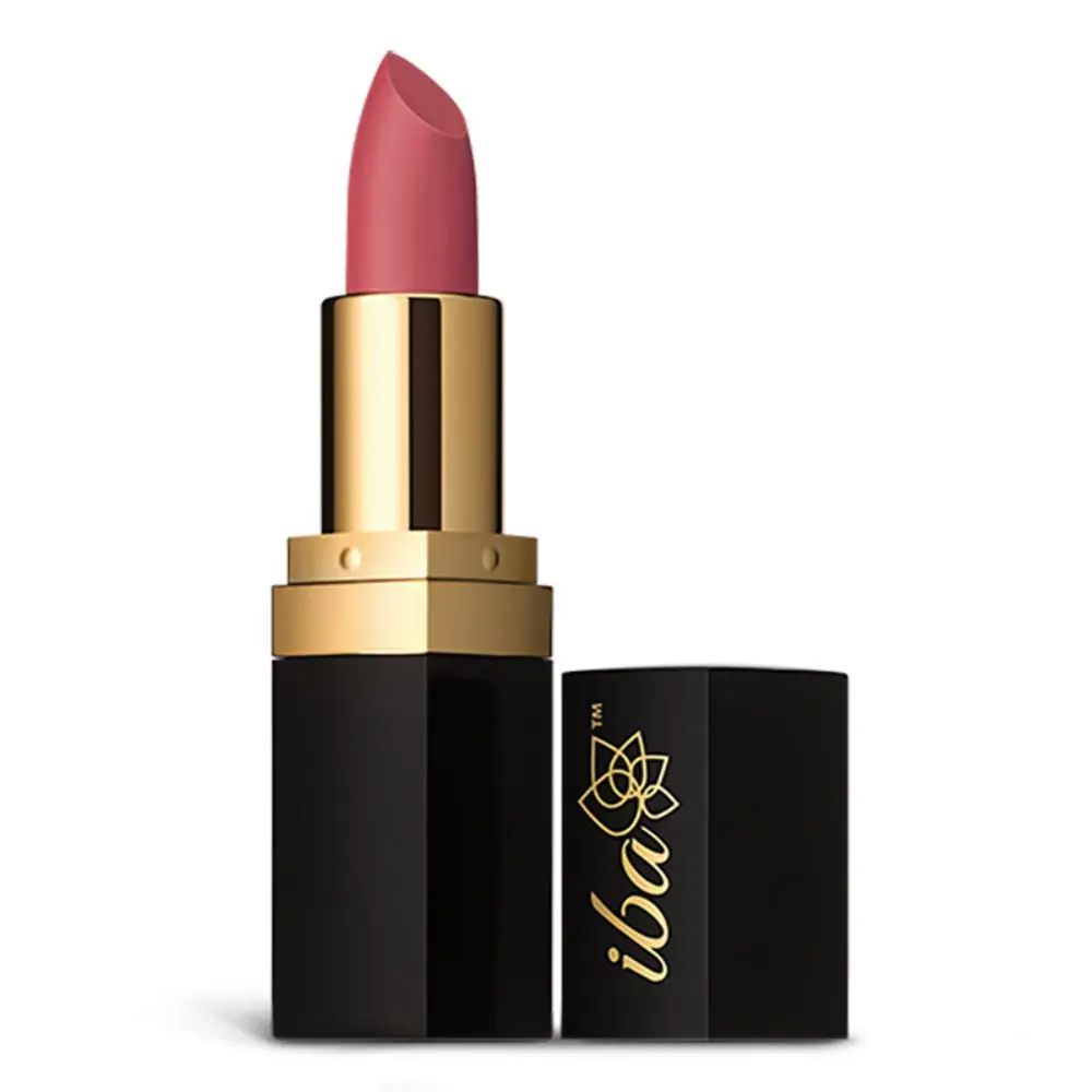 Iba Long Stay Matte Lipstick Shade M14 Pink Pop, 4g | Vitamin E |Vegan & Cruelty Free