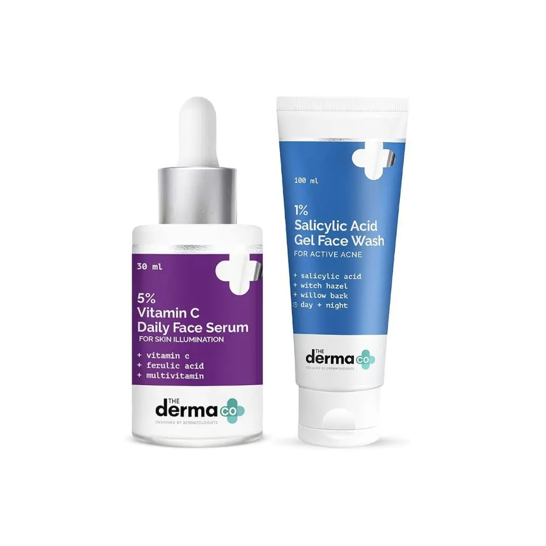 The Derma Co. Daily Care Kit (Face Wash + Face Serum)