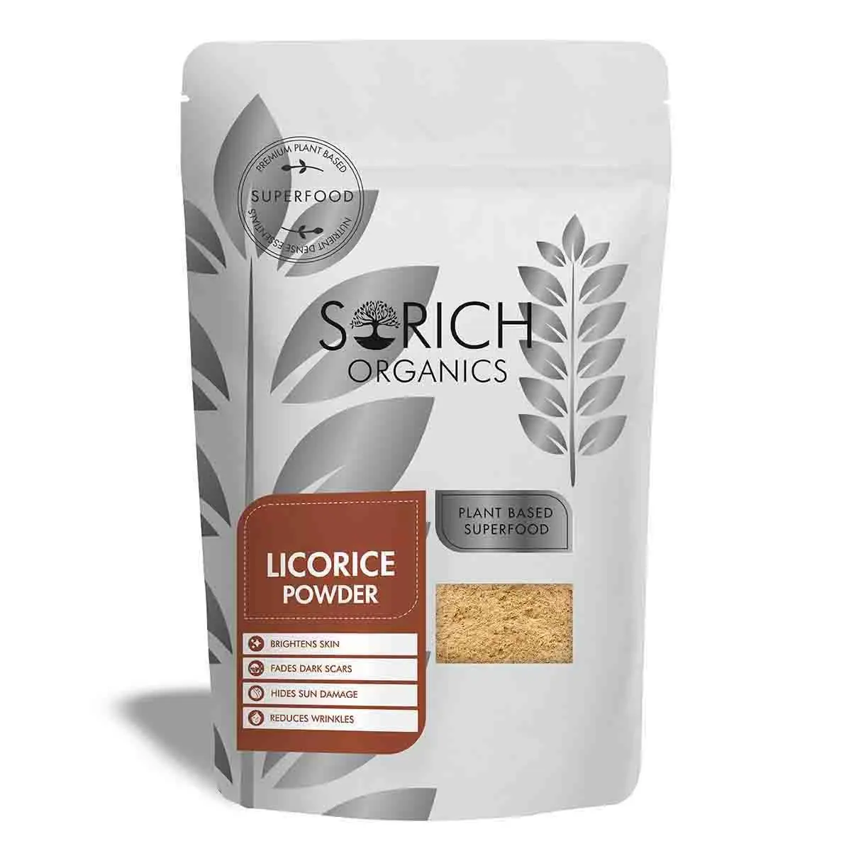 Sorich Organics Natural Mulethi(Licorice) Powder - 100 Gm