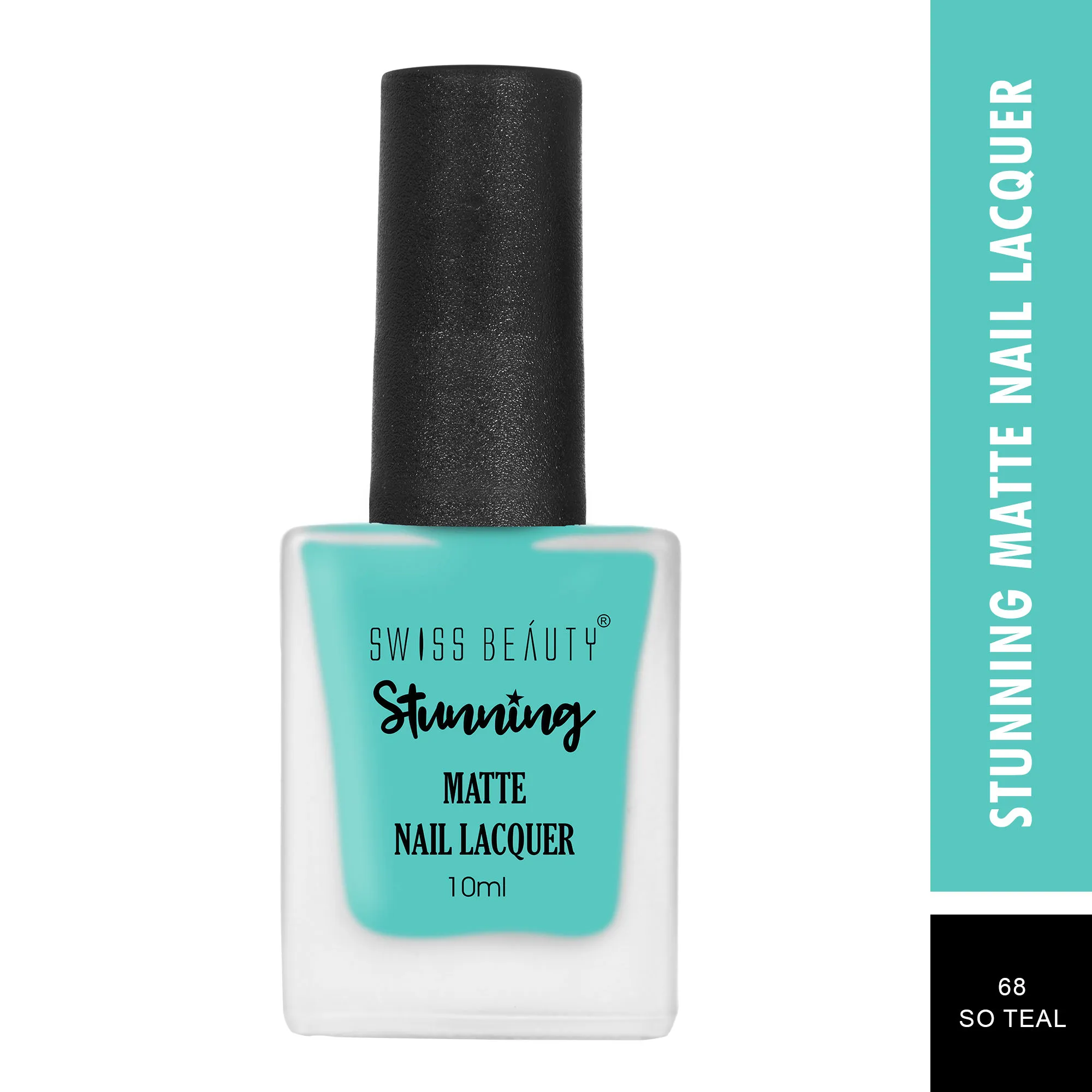 Swiss Beauty Stunning Nail Polish - 68 So Teal