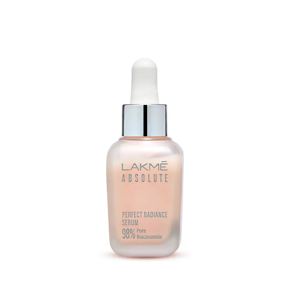 Lakme Absolute Perfect Radiance Serum With 98% Pure Niacinamide For 2X Skin Brightening