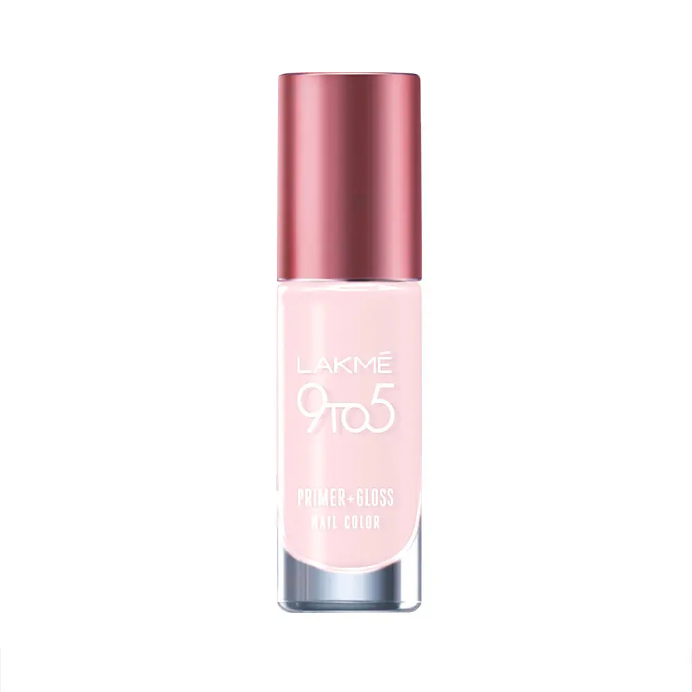 Lakme 9to5 P+G Nail Blush Pink