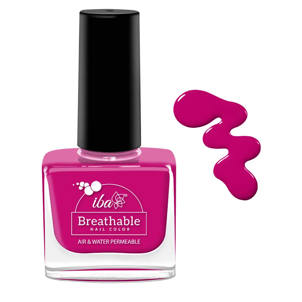 Iba Argan Oil Enriched Breathable Nail Color - B17 Royal Magenta