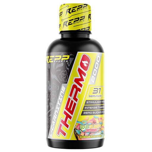 REPP Sports L-Carnitine Thermo 2k - Sour Gummy - 16 Fl oz