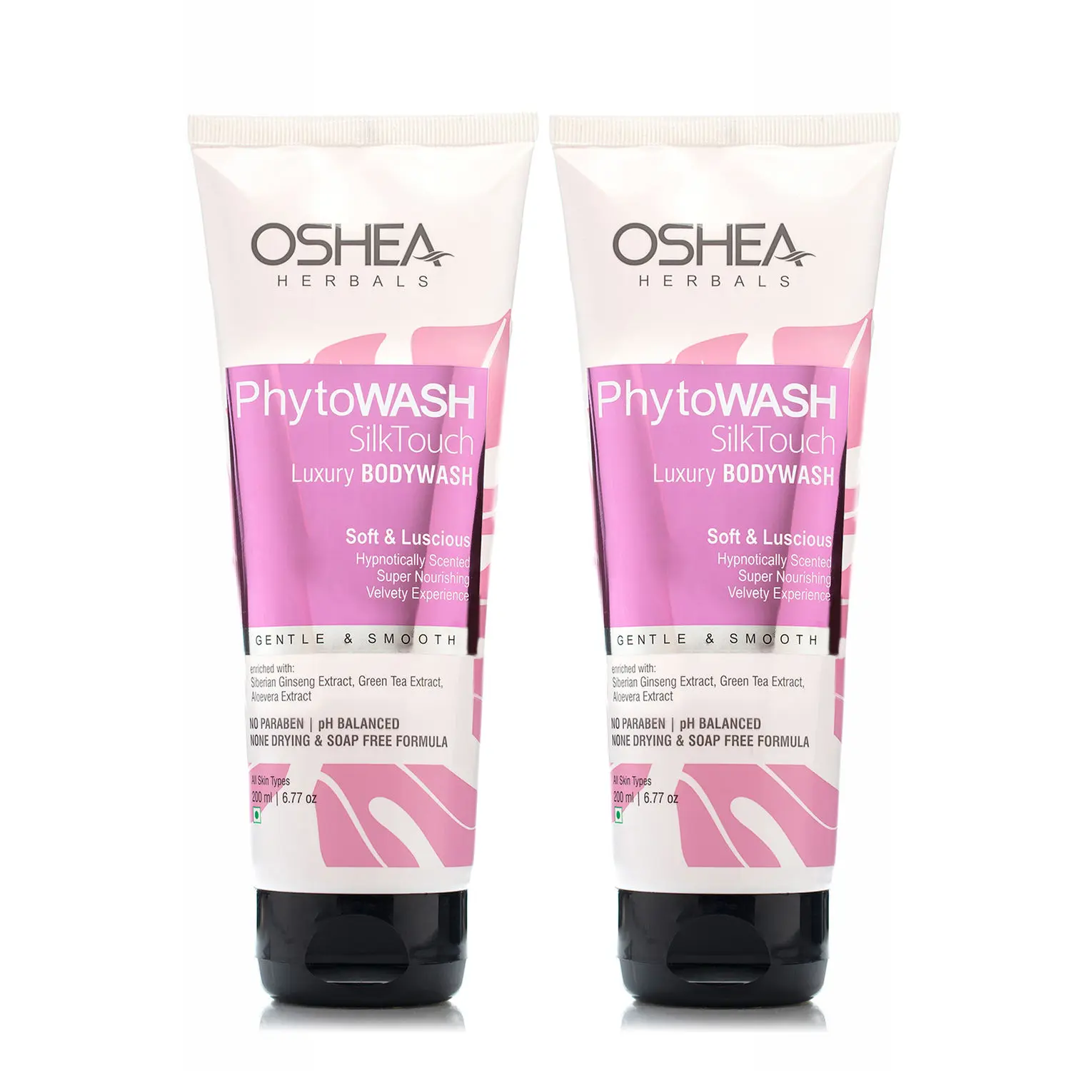 OSHEA HERBALS Phytowash Silk Touch Luxury Bodywash(Pack of 2 )