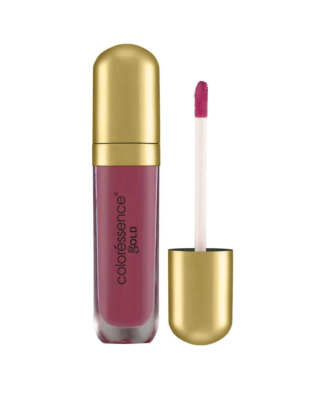 Coloressence Semi Matte Liquid Lipstick Soft Velvet Longstay Waterproof Lip Color, Mauve-On